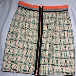 Milly Zip back skirt